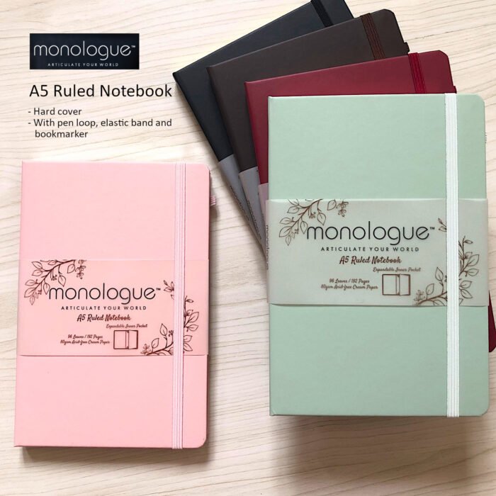 Monologue Ruled Notebook – Lex Art Rebrand Clearance Sales